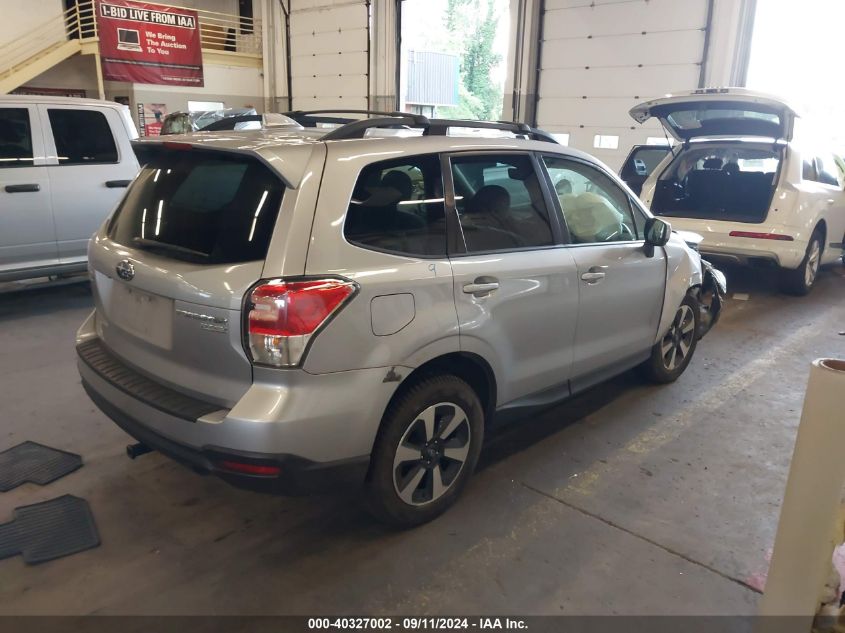 2017 Subaru Forester 2.5I Premium VIN: JF2SJAEC2HH413230 Lot: 40327002