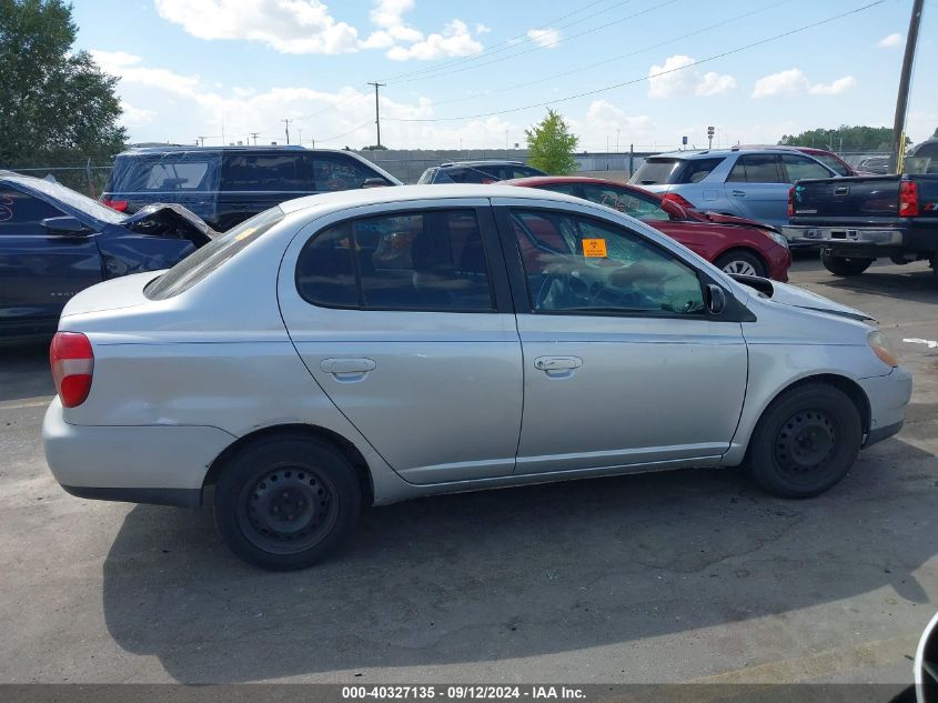 2002 Toyota Echo VIN: JTDBT123620240508 Lot: 40327135