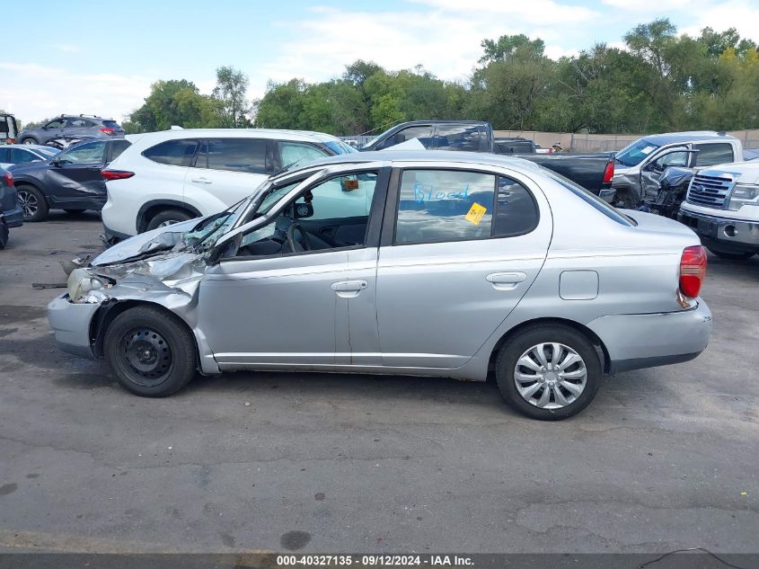 2002 Toyota Echo VIN: JTDBT123620240508 Lot: 40327135