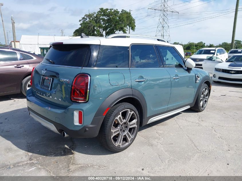 2022 Mini Countryman S Countryman VIN: WMZ53BR03N3N55557 Lot: 40328718