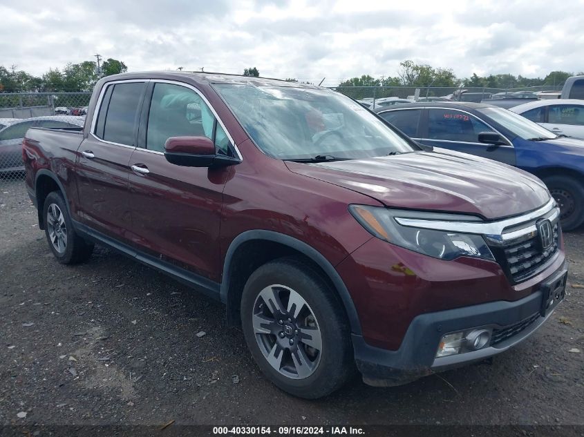 2019 Honda Ridgeline Rtl-E VIN: 5FPYK3F79KB006989 Lot: 40330154