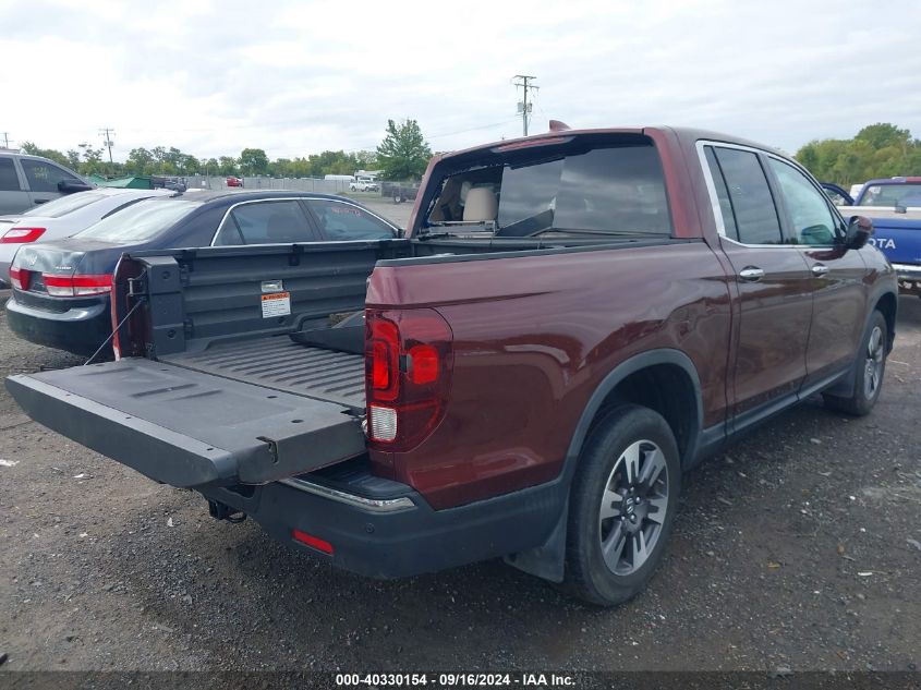 2019 Honda Ridgeline Rtl-E VIN: 5FPYK3F79KB006989 Lot: 40330154