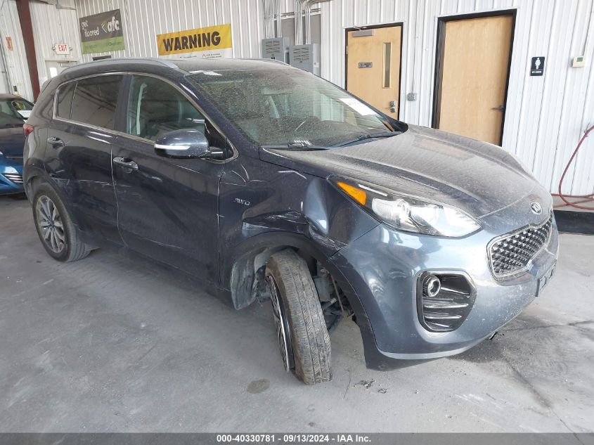 2018 Kia Sportage Ex VIN: KNDPNCAC7J7354701 Lot: 40330781