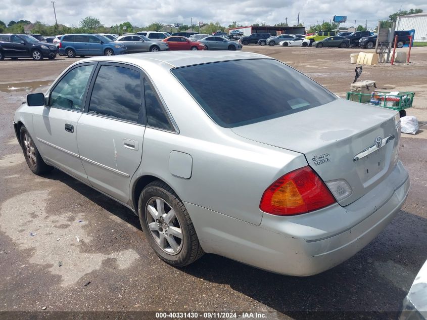 2001 Toyota Avalon Xls VIN: 4T1BF28B21U161075 Lot: 40331430