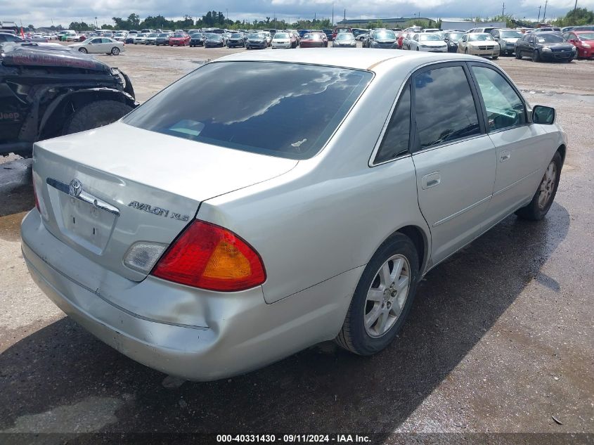 2001 Toyota Avalon Xls VIN: 4T1BF28B21U161075 Lot: 40331430