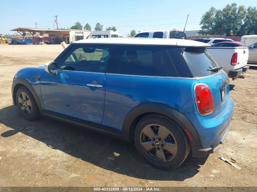 2022 Mini Hardtop Cooper VIN: WMW33DH02N2P66384 Lot: 40332588