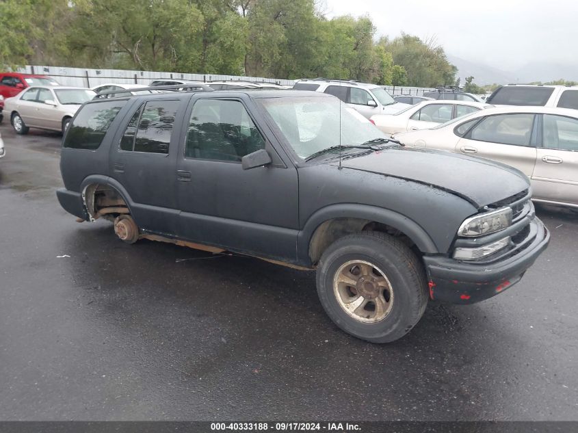 2000 Chevrolet Blazer Ls VIN: 1GNCS13W3Y2112912 Lot: 40333188