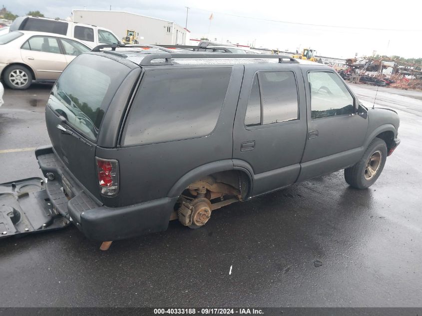 2000 Chevrolet Blazer Ls VIN: 1GNCS13W3Y2112912 Lot: 40333188