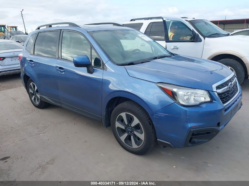 2017 Subaru Forester 2.5I Premium VIN: JF2SJAEC1HH410335 Lot: 40334171