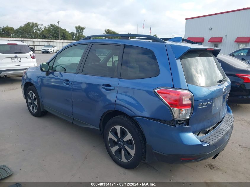 2017 Subaru Forester 2.5I Premium VIN: JF2SJAEC1HH410335 Lot: 40334171