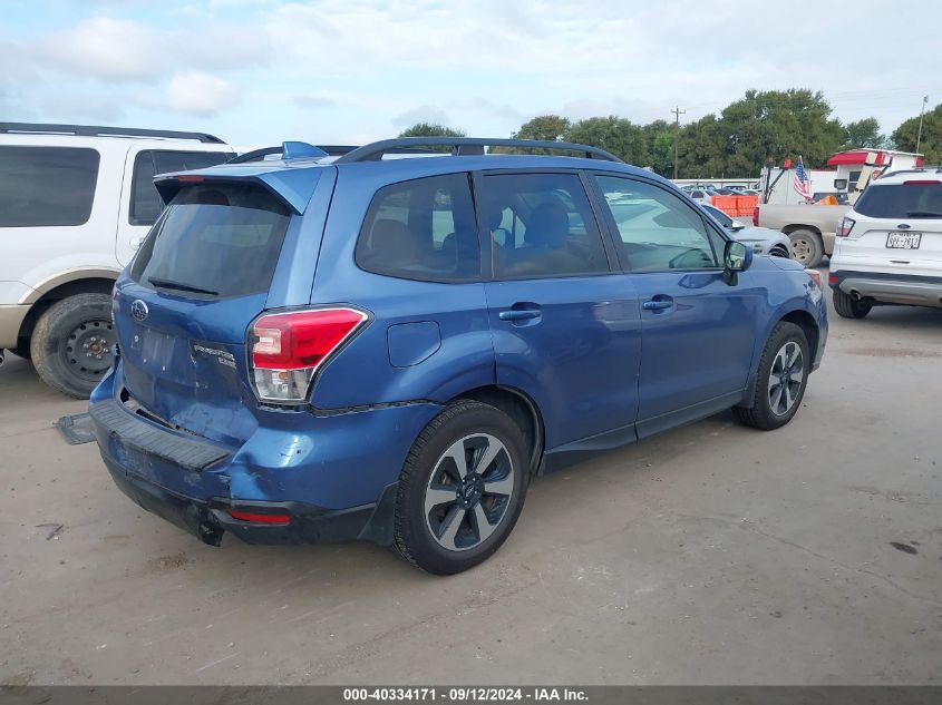 2017 Subaru Forester 2.5I Premium VIN: JF2SJAEC1HH410335 Lot: 40334171