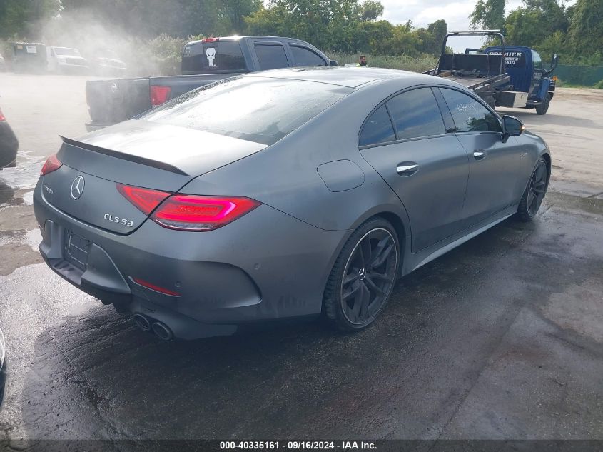 2020 Mercedes-Benz Amg Cls 53 4Matic VIN: WDD2J6BB9LA052304 Lot: 40335161