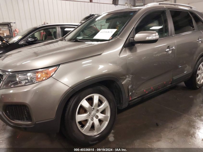 2013 Kia Sorento Lx V6 VIN: 5XYKTDA24DG310353 Lot: 40336815