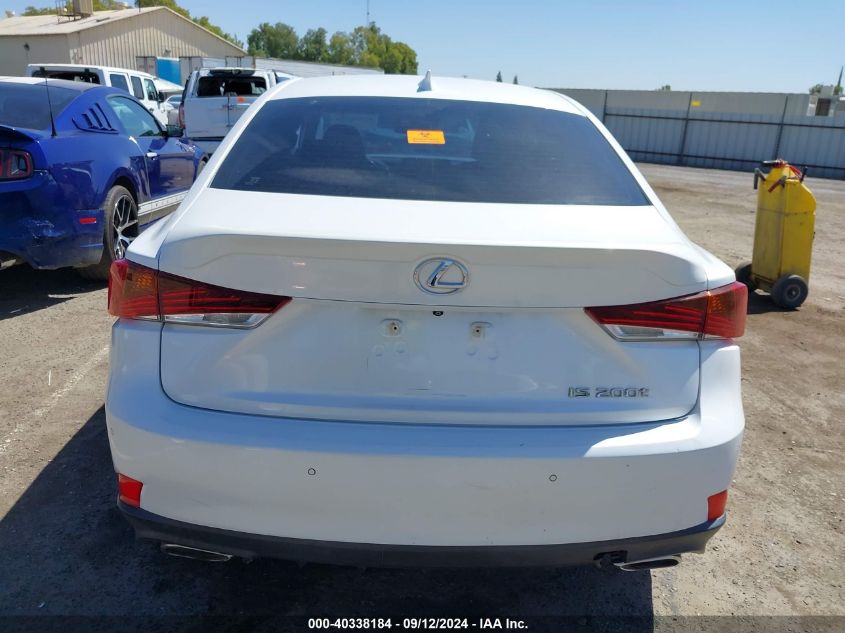 2017 Lexus Is 200T VIN: JTHBA1D27H5050592 Lot: 40338184