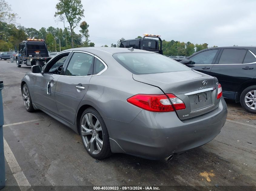 2013 Infiniti M37 VIN: JN1BY1AP0DM512233 Lot: 40339023