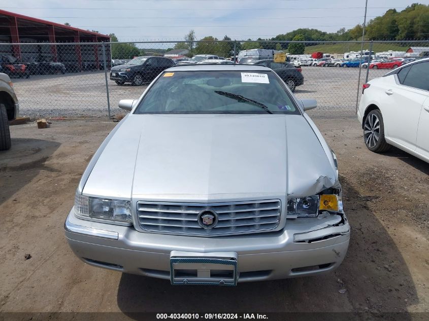 2000 Cadillac Eldorado Esc VIN: 1G6EL12Y8YB701989 Lot: 40340010