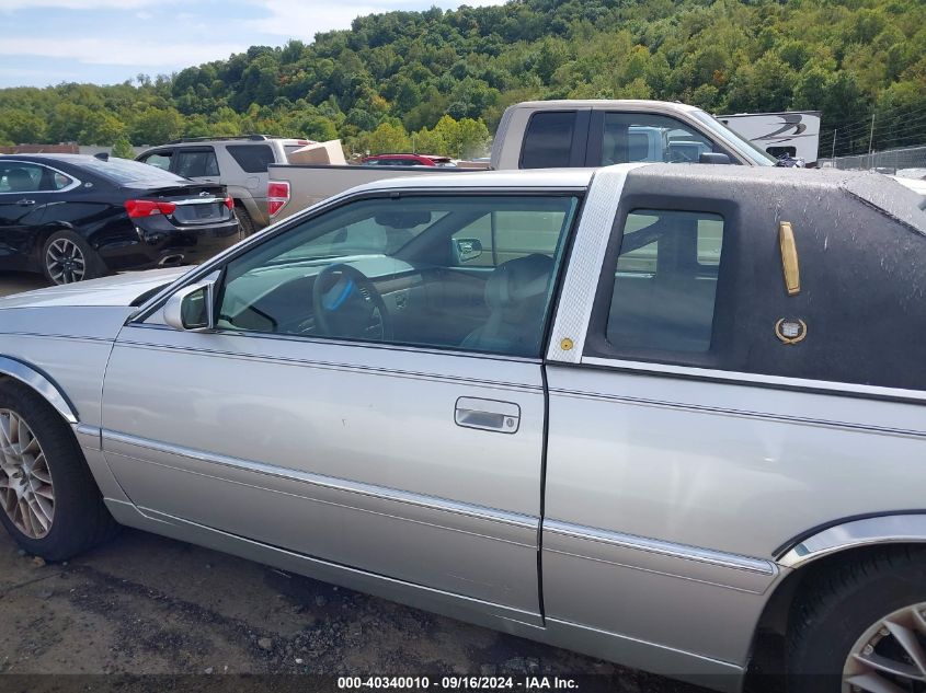 2000 Cadillac Eldorado Esc VIN: 1G6EL12Y8YB701989 Lot: 40340010