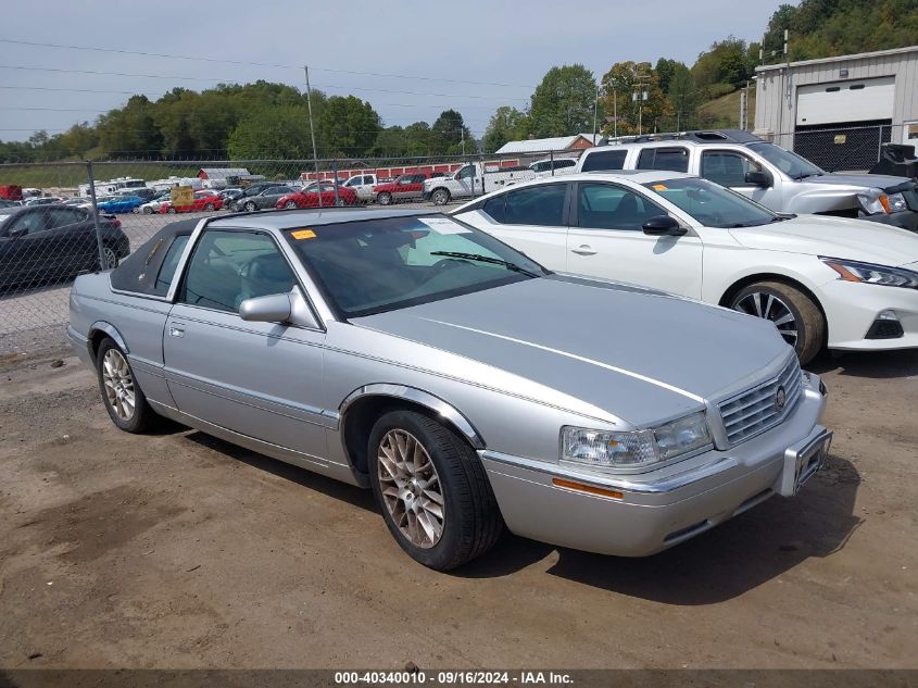 2000 Cadillac Eldorado Esc VIN: 1G6EL12Y8YB701989 Lot: 40340010