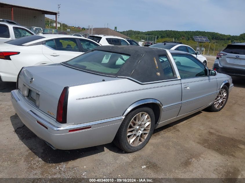 2000 Cadillac Eldorado Esc VIN: 1G6EL12Y8YB701989 Lot: 40340010