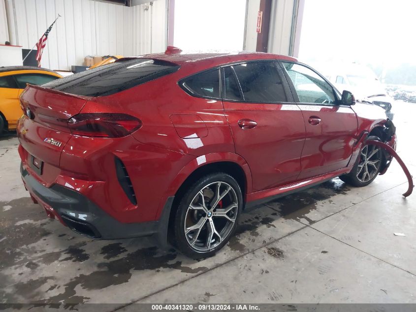 2022 BMW X6 M50I VIN: 5UXCY8C03N9K69532 Lot: 40341320