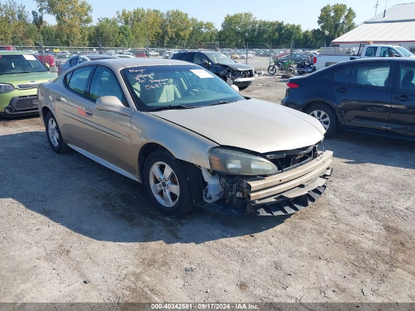 2005 Pontiac Grand Prix VIN: 2G2WP522451257390 Lot: 40342581