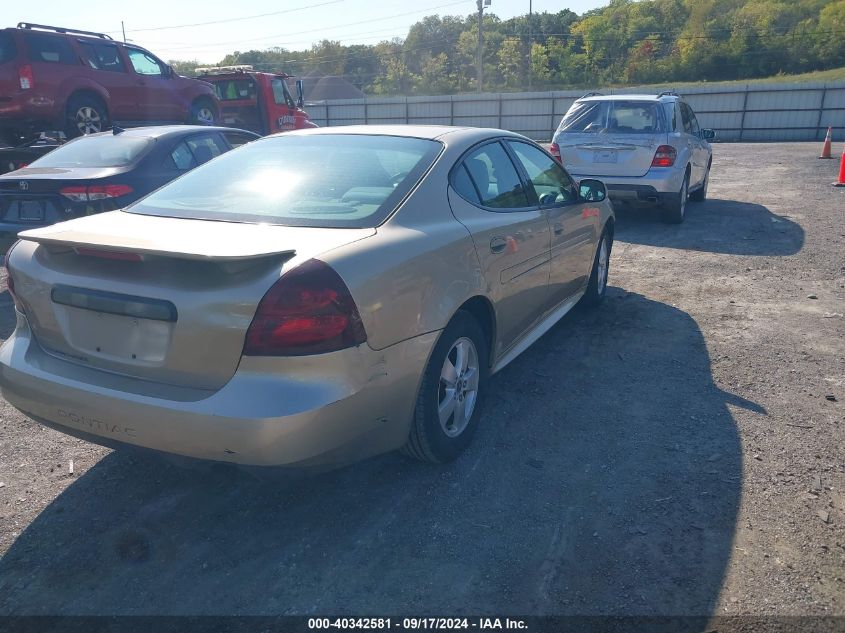 2005 Pontiac Grand Prix VIN: 2G2WP522451257390 Lot: 40342581