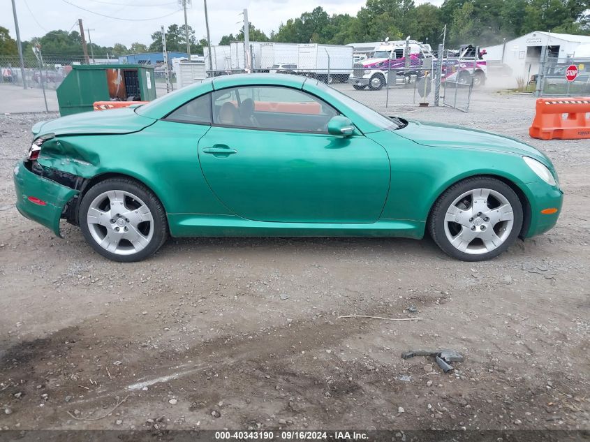 2004 Lexus Sc 430 VIN: JTHFN48Y640055697 Lot: 40343190