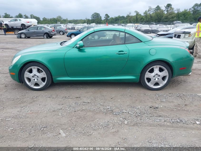 2004 Lexus Sc 430 VIN: JTHFN48Y640055697 Lot: 40343190