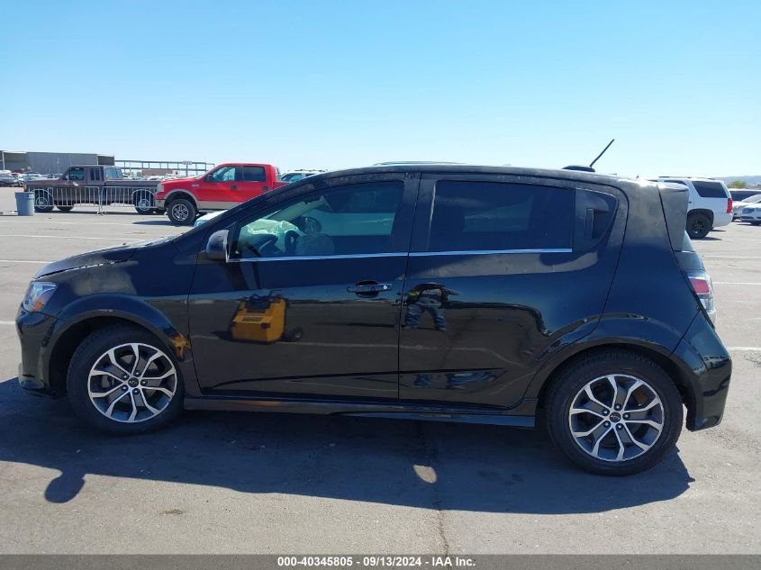 2020 Chevrolet Sonic Fwd Lt 5-Door VIN: 1G1JD6SB3L4102876 Lot: 40345805