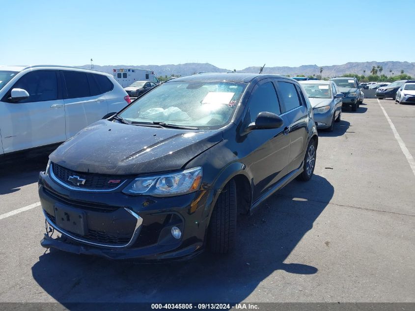 2020 Chevrolet Sonic Fwd Lt 5-Door VIN: 1G1JD6SB3L4102876 Lot: 40345805