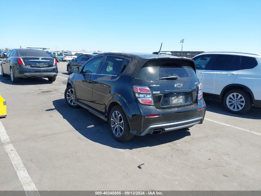 2020 Chevrolet Sonic Fwd Lt 5-Door VIN: 1G1JD6SB3L4102876 Lot: 40345805