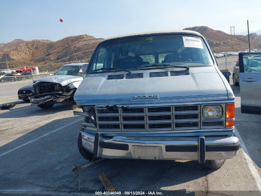 1992 Dodge Ram Van B250 VIN: 2B6HB21Y1NK115794 Lot: 40346049