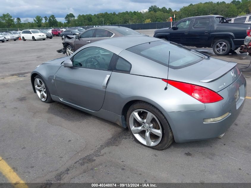 2006 Nissan 350Z Touring VIN: JN1AZ34D66M302387 Lot: 40348074