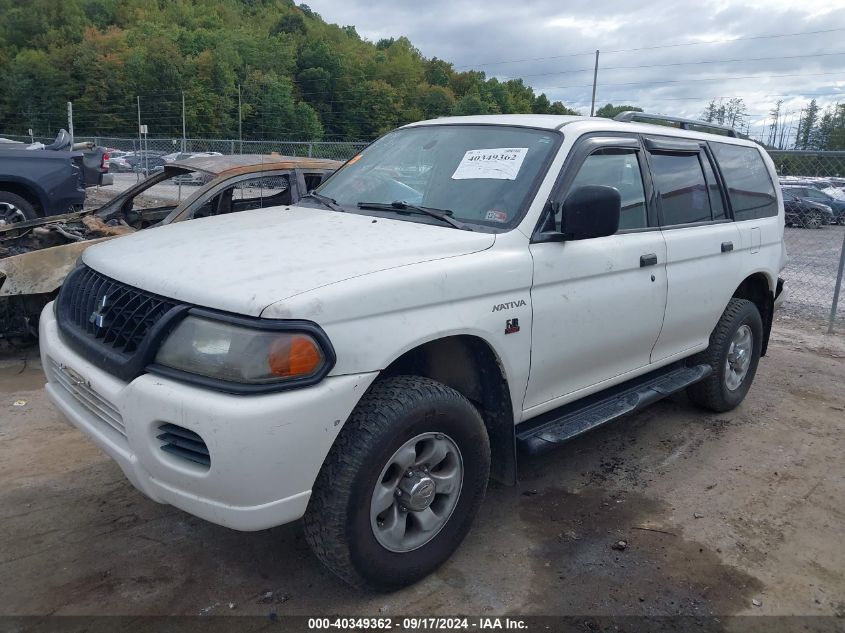 2002 Mitsubishi Montero Sport VIN: JA4LS21G92J020155 Lot: 40349362