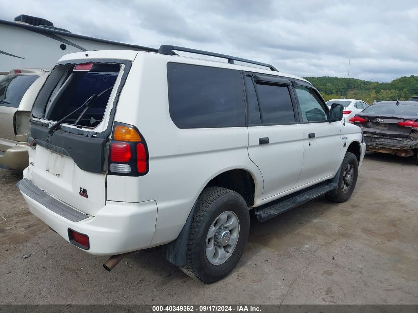 2002 Mitsubishi Montero Sport VIN: JA4LS21G92J020155 Lot: 40349362