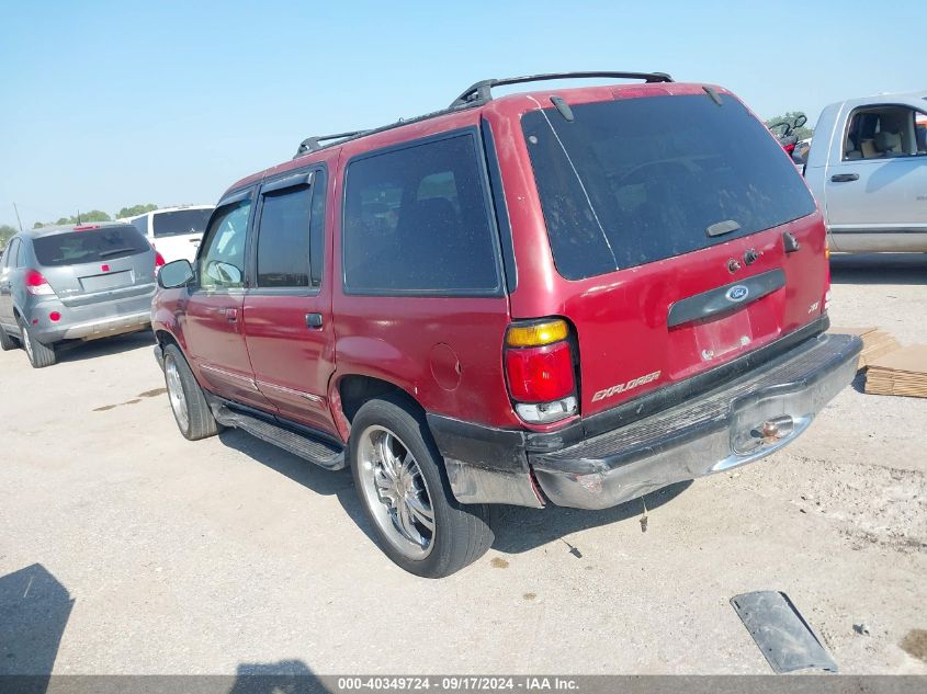 2000 Ford Explorer Xlt VIN: 1FMZU63X1YZA60024 Lot: 40349724