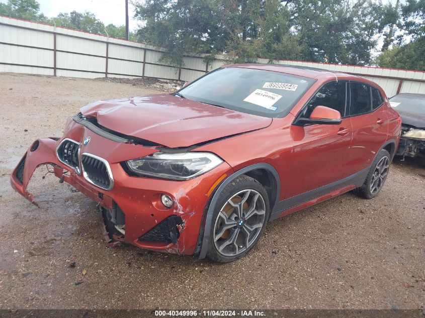 2018 BMW X2 Sdrive28I VIN: WBXYJ3C36JEJ75156 Lot: 40349996