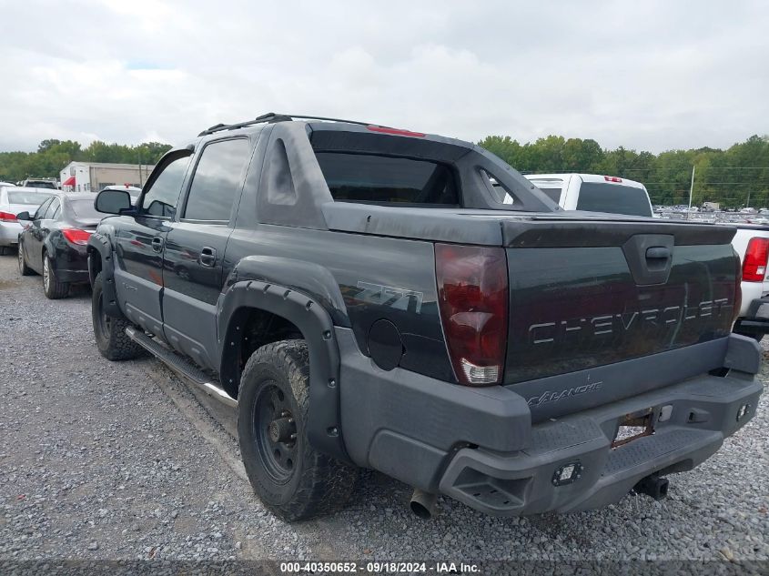 2003 Chevrolet Avalanche 1500 VIN: 3GNEK13T73G344234 Lot: 40350652