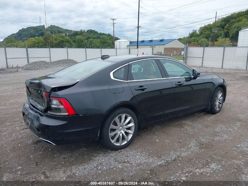 2017 Volvo S90 T6 Momentum VIN: YV1A22MK5H1016765 Lot: 40351607