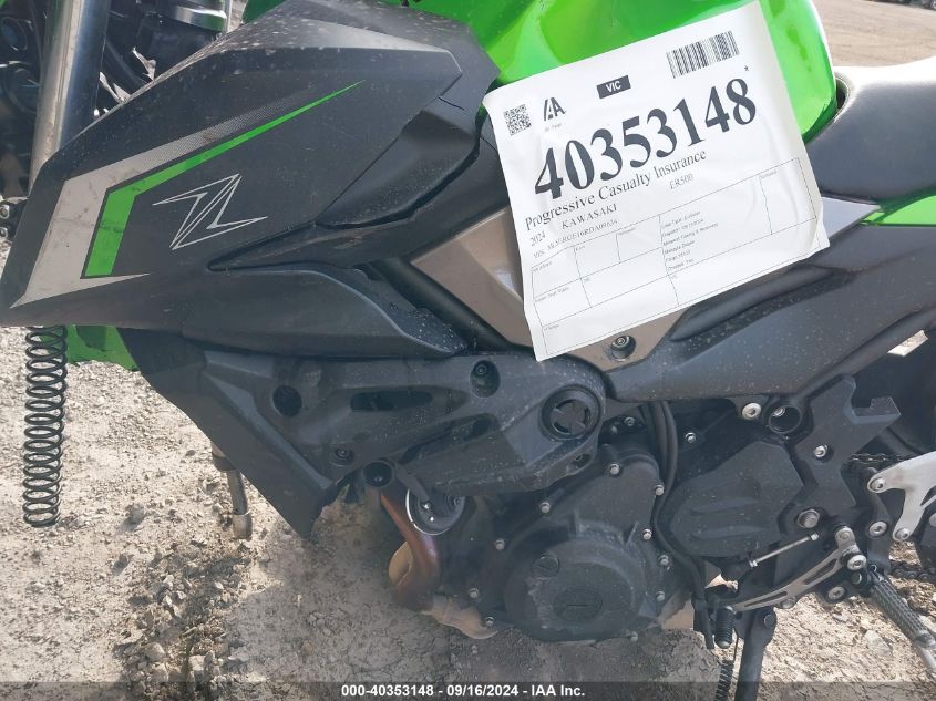 2024 Kawasaki Er500 VIN: ML5ERGE16RDA09634 Lot: 40353148