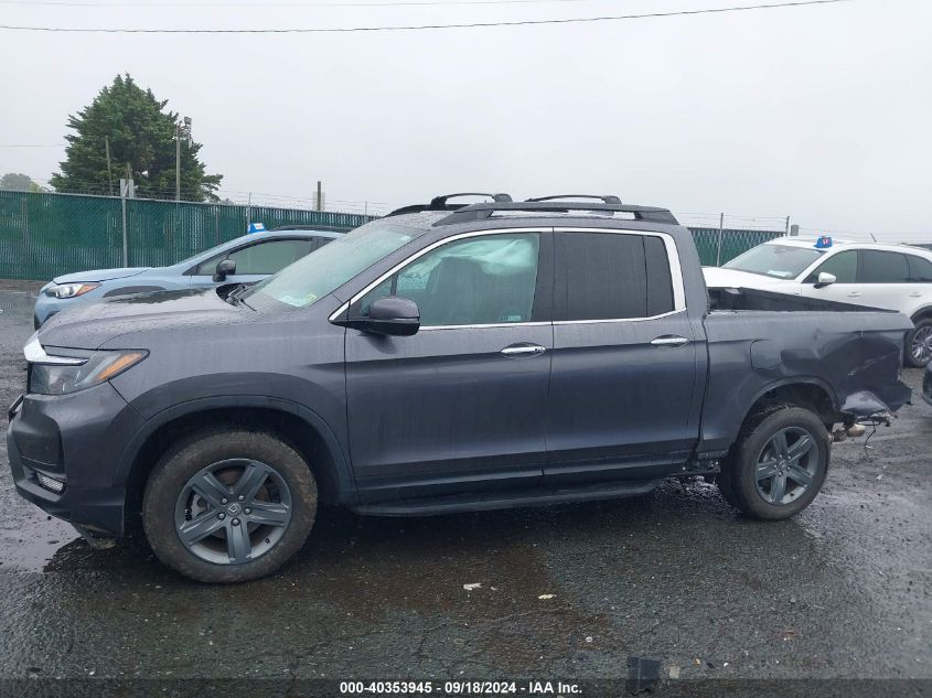 2021 Honda Ridgeline Rtl-E VIN: 5FPYK3F77MB014687 Lot: 40353945