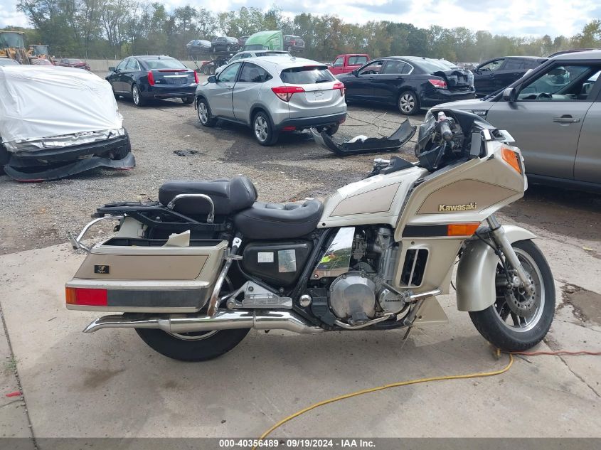 1987 Kawasaki Zg1200 VIN: JKAZG9B12HA000255 Lot: 40356489