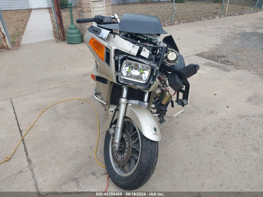 1987 Kawasaki Zg1200 VIN: JKAZG9B12HA000255 Lot: 40356489