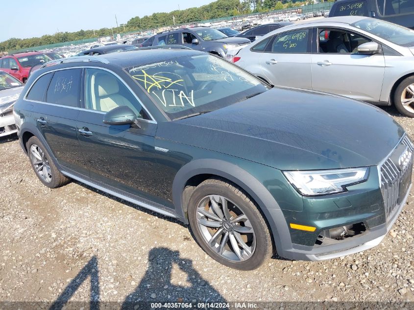 2019 Audi A4 Allroad 45 Premium VIN: WA18NAF43KA012283 Lot: 40357064