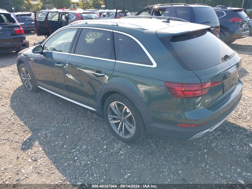 2019 Audi A4 Allroad 45 Premium VIN: WA18NAF43KA012283 Lot: 40357064