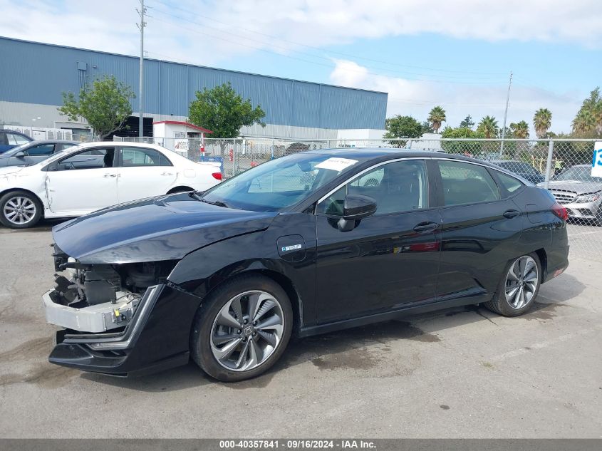 2018 Honda Clarity Plug-In Hybrid VIN: JHMZC5F13JC000374 Lot: 40357841