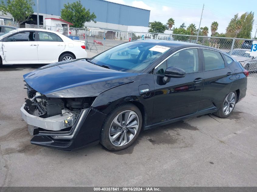 2018 Honda Clarity Plug-In Hybrid VIN: JHMZC5F13JC000374 Lot: 40357841