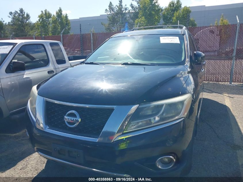 2014 Nissan Pathfinder VIN: 5N1AR2MM0EC708222 Lot: 40358863