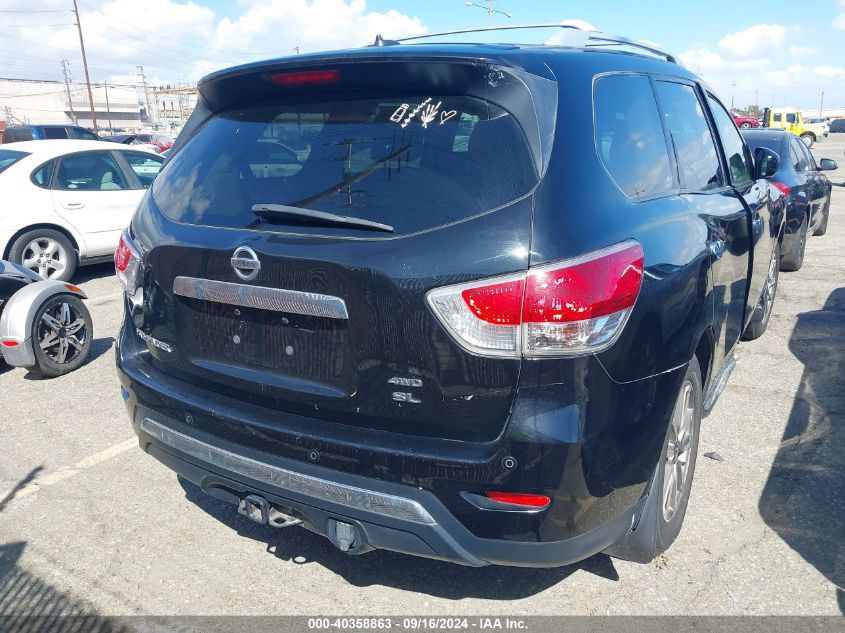 2014 Nissan Pathfinder VIN: 5N1AR2MM0EC708222 Lot: 40358863