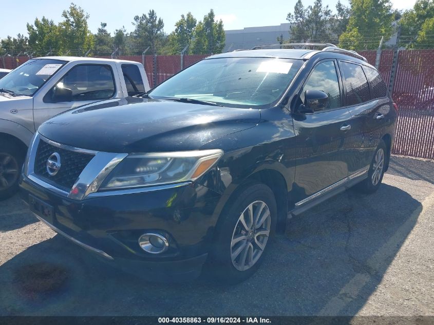 2014 Nissan Pathfinder VIN: 5N1AR2MM0EC708222 Lot: 40358863